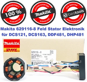 Makita 629116-8 pole, stojan, elektronika kpl. do DCS121, DCS163, DDF481, DHP481 - Zdjęcie 1 z 11