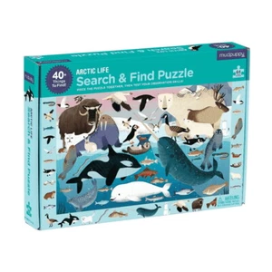 Mudpuppy 64 Pc Search & Find Puzzle – Arctic Life Kids Puzzle Age 4+ 02677 - Picture 1 of 4