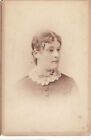 Vtg Victorian Cabinet Card By Scholten Beautiful Woman St Louis Mo 1417-70