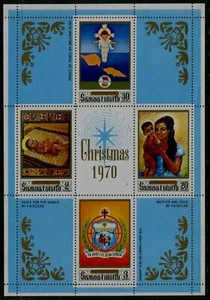 SAMOA - 1970 'CHRISTMAS' Miniature Sheet MNH [C0549] - Bild 1 von 1