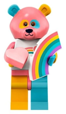 Lego rainbow bear costume guy series 19 unopened new factory sealed - Image 1 of 2