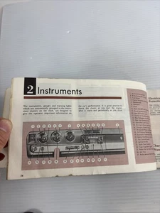 Oldsmobile 442 Cutlass F-85 Station Wagons 1968 Maintenance/Owners Manual Book - Bild 1 von 17