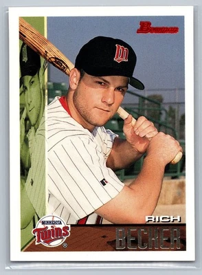 1995 TOPPS CARD # 421 Rich Becker - Minnesota Twins - Image 1 of 2