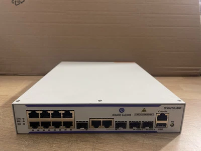 Alcatel Lucent OS6250-8M Managed 8-Port 10/100 2-Ports SFP Layer 2+ Switch - Image 1 of 4