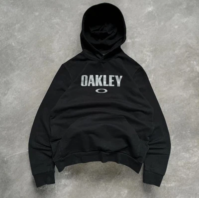 vintage 2000’s Oakley graphic print centre logo hoodie - Image 1 of 4