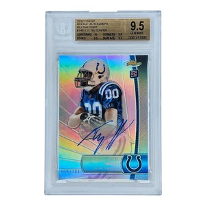 Topps Finest Rookie Autograph Refractors T.Y. 2012 Hilton RC Auto #/101 BGS 9,5 - Imagen 1 de 2