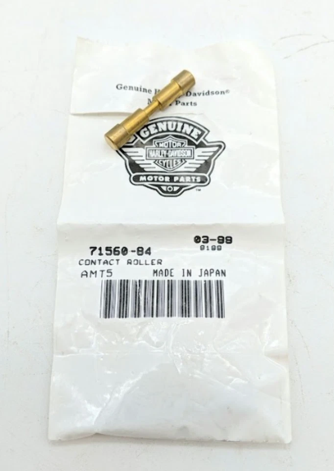 NUEVO RODILLO DE CONTACTO HARLEY DAVIDSON OEM 71560-84 CANTIDAD 2 Foto 1 de 4