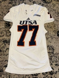 Adidas Trikot UTSA Team Issued #77 weiß/orange Herren Größe XL - Bild 1 von 12