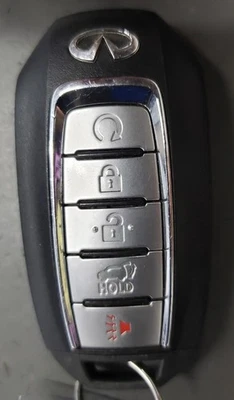 17 18 19 20 INFINITI QX60 Used OEM Key Fob Remote five button - Image 1 of 4