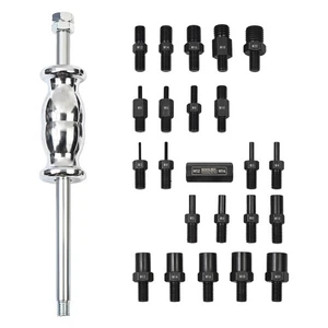 24-Piece Slide Hammer Set, Dowel Pin Puller - Remove Bushings, Bearings, Dowe... - Picture 1 of 9