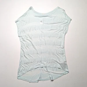 Camisa Gap para mujer talla M azul verdoso semi transparente manga corta  - Imagen 1 de 5