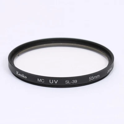 Kenko MC UV SL-39 55mm Threaded Lens Filter (Made in Japan) - Image 1 of 3