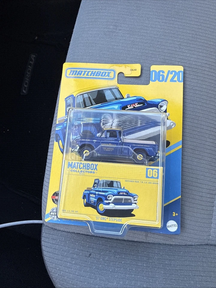 Matchbox collectors #6/20 1957 GMC Stepside pickup truck - Image 1 of 1