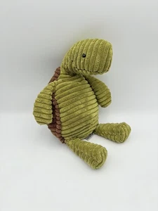 Jellycat Cordy Roy Turtle Plush Tortoise Corduroy Ribbed Green Brown Shell 15" - Picture 1 of 8