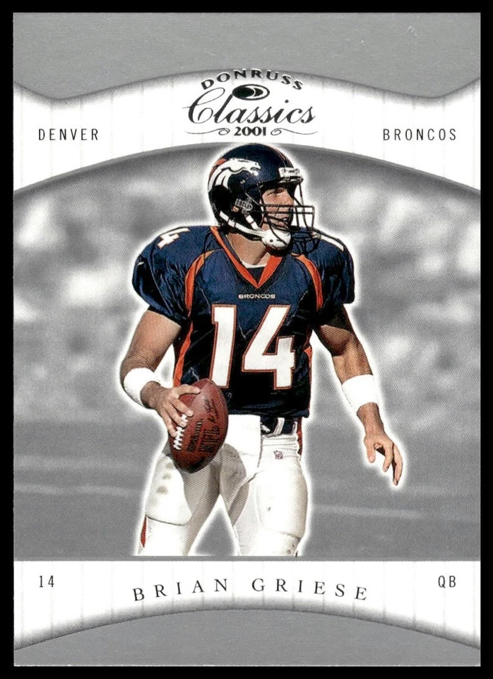 2001 Donruss Classics #24 Brian Griese Denver Broncos NM+ - Image 1 of 2