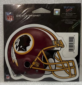 NFL Washington Redskins 4 X 5 inch Auto Magnet Football Helmet Mask by WinCraft - Picture 1 of 4