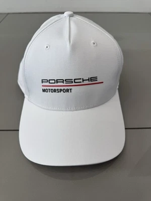 Gorra de béisbol oficial Porsche Motorsport Racing / gorra de conductor blanca Foto 1 de 4
