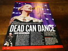 DEAD CAN DANCE - Mini poster couleurs !!!!!!!!!!!!!!!