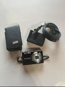 Nikon COOLPIX S630 12.0 MP Digital Camera Black Tested - Picture 1 of 1