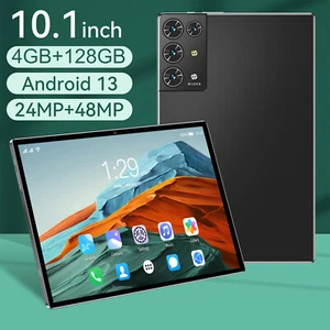 2025 S30 ProTablet PC Android 13 4+128GB 6000mAh Octa-Core WiFi Tablet Pad Gifts - Picture 1 of 11