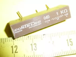 2 Stück Poti Widerstand, Potentiometer Wendelpoti 1 K Ohm / / LF 1 - Bild 1 von 1
