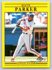 1991 Fleer Update #U-10 Dave Parker