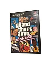 PS2 Grand Theft Auto Vice City With Manual
