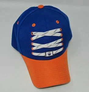 Edmonton Oilers Zephyr Lacer Collection NHL SnapBack Hat / Adult / Blue & Orange - Bild 1 von 5