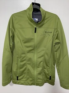 Fahrenheit outdoor gear womens zip up jacket with Alaska embroiderey size M - Picture 1 of 5