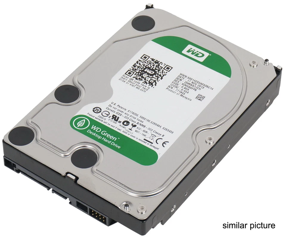 750 GB SATA Western Digital Caviar WD7500AARS-00Y5B1 Hard Drive New #W750-777 - Image 1 of 1