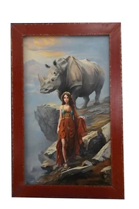 Wächter der Gipfel, Öl auf Leinwand, von Yahya Roydel - Bild 1 von 1