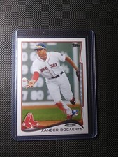 2014 Topps Series 1 #133 Xander Bogaerts Rookie Boston Red Sox Baseball Card RC