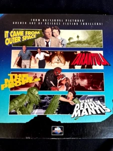 THE GOLDEN AGE OF SCI-FI THRILLERS VOL 1 (3 Laser Disc Box Set) W/ Brochure - Picture 1 of 6