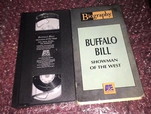 Buffalo Bill Biographie A&E Documentary History Lesson (VHS A&E) Western Indian - Picture 1 of 4
