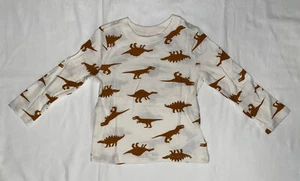 Old Navy Boys T-shirt Size 2T Long Sleeves Dinosaurs Crew Neck NWT LBB76 - Picture 1 of 3