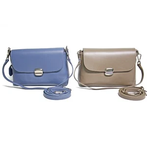 Genuine leather shoulder handbag Cross body with detachable straps for women - Picture 1 of 6