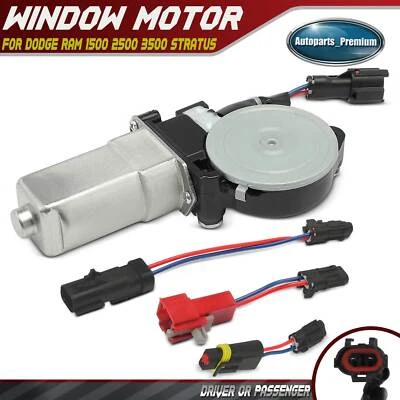 Motor de janela elétrica com 2 pinos para Dodge Ram 1500 2500 3500 Stratus Dakota Chrysler - Imagem 1 de 4