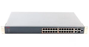 Commutateur PoE Avaya 3526T-PWR+ 24 ports 10/100 19 pouces 1U géré - Photo 1/1