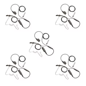 5 X Auriculares acústicos cubiertos de radio Sepura para STP8000 STP9000 SC20 SC21 - Imagen 1 de 5