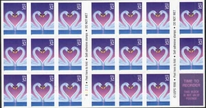 US Scott #3123a Booklet pane of 20 plus label. Never folded. MNH - Picture 1 of 1