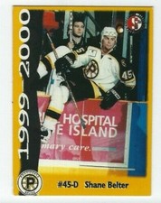 Shane Belter 1999-2000 Providence Bruins (AHL) 