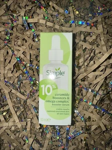 Simple Ceramide Boosters & Omega Complex 10% Booster Serum 30ml New In Box - Picture 1 of 1
