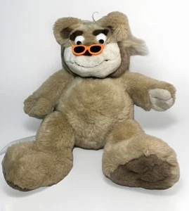 VINTAGE 90s REAL TALKIN' BUBBA BEAR 1995 FLUFFY PLUSH TYCO INDUSTRIES WORKING - Picture 1 of 6