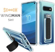 Scooch WINGMAN 5-in-1 KickStand Case for Samsung Galaxy S10 - Clear