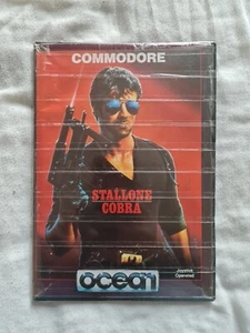 STALLONE COBRA Commodore 64 C64 DISK VERSION Complete RARE Ocean CBM 64 Game - Picture 1 of 5