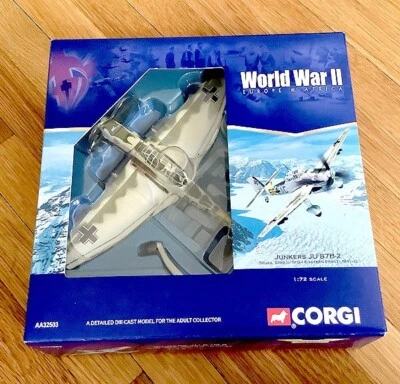 Corgi AA32503 1/72 Junkers JU 87B-2 Stuka Eastern Front Diecast - Ships USA - Image 1 of 4