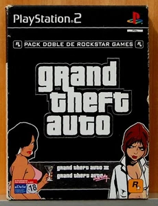 Grand Theft Auto Pack Doble - Playstation 2 - Pal España - Completo - Foto 1 di 7