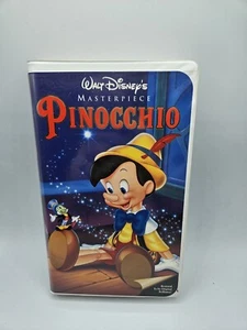 1993 Walt Disney's PINOCCHIO Masterpiece Collection VHS Code Vintage Collectors - Picture 1 of 10
