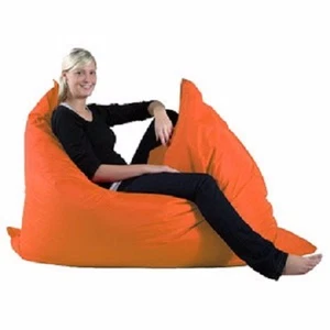 Riesensitzsack Sitzsack Sitzkissen XXL orange deutscher hersteller kissen sofa - Bild 1 von 2
