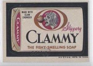 1974 Topps Wacky Packages Series 6 Clammy 13sn